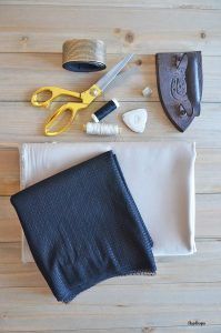 materiales de como coser una falda de tul paso a paso
