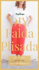 como coser una falda plisada fácil y rápido
