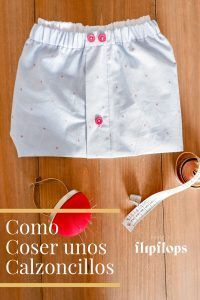 tutorial para coser un calzoncillo de hombre