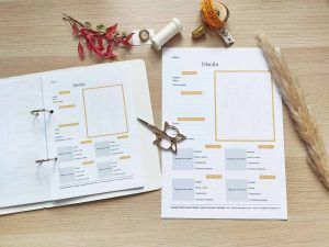 organizador de costura en pdf disponible en A4 y A5